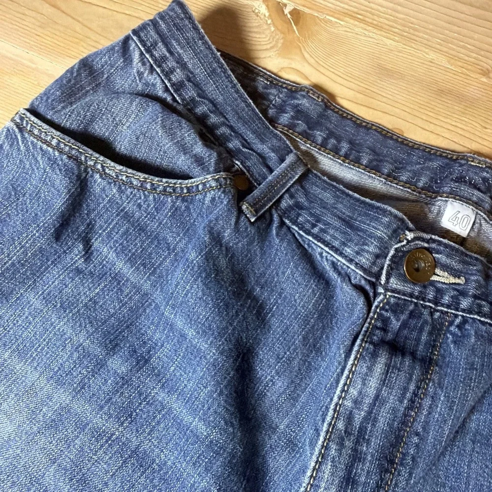 Vintage 90s Levi's Silvertab Shorts Mens 40 Blue Loose Baggy Relaxed Denim Jorts